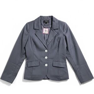 Liza Byrd “Rebecca Blazer.” Women's Blazer in Grey.
Size Small.
NWT